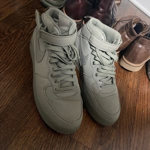 Limited edition mens nike Air Force 1 canvas. Barely worn bought in Vegas.